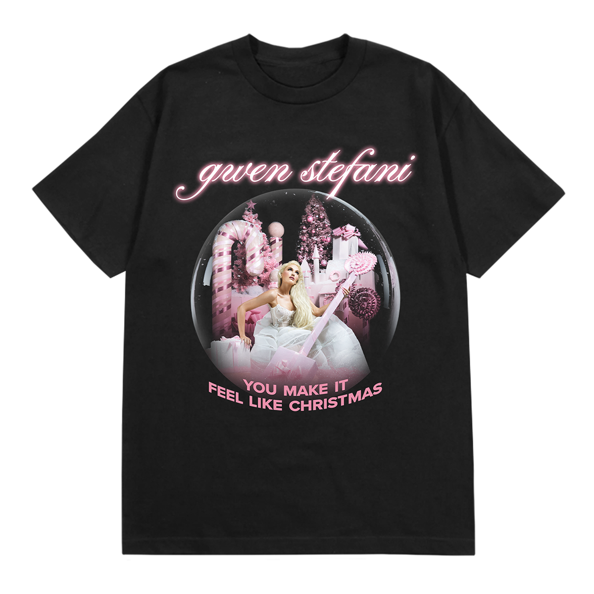 Shake The Snow Globe Tee - Black – Gwen Stefani US Store