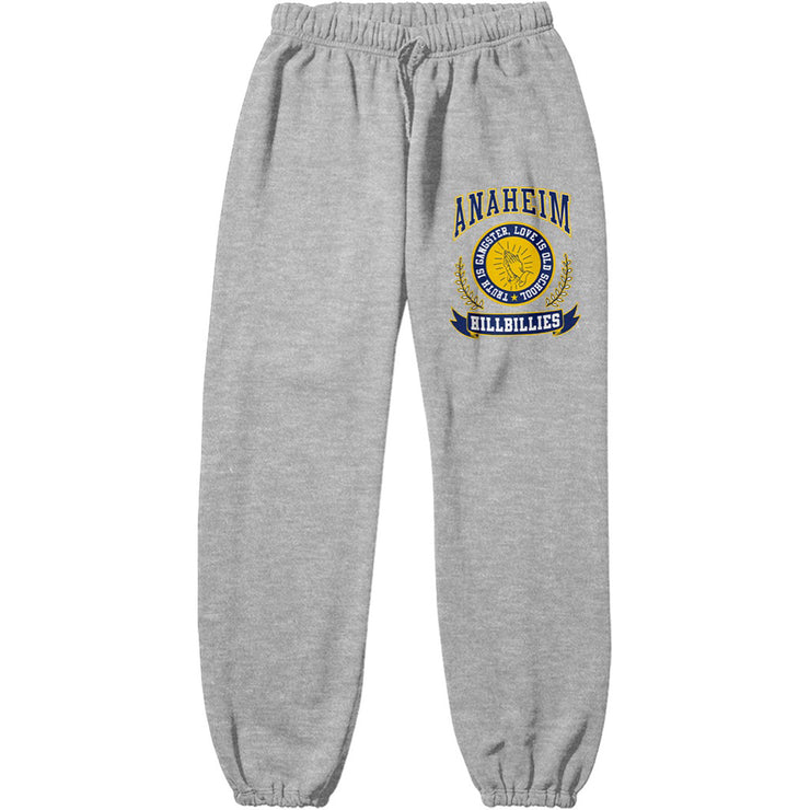 Anaheim Hillbillies™ Logo Ash Grey Sweatpants