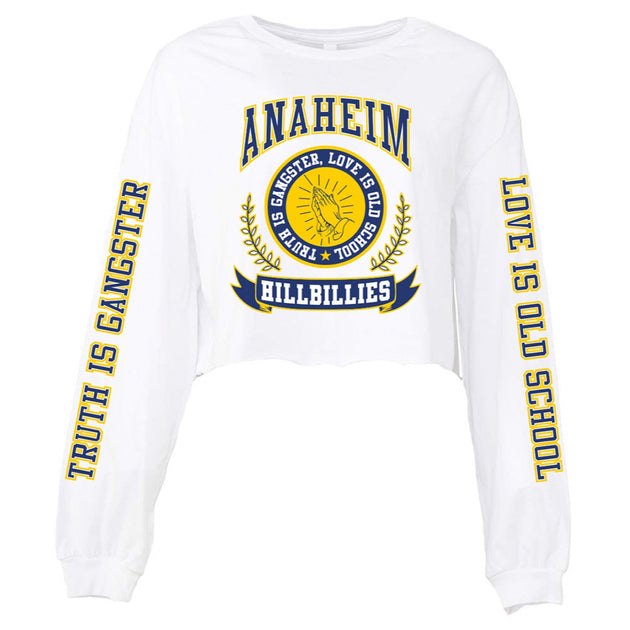 Anaheim Hillbillie Logo Truth Is Gangster Love Is Old School Shirt, hoodie,  sweater, long sleeve and tank top