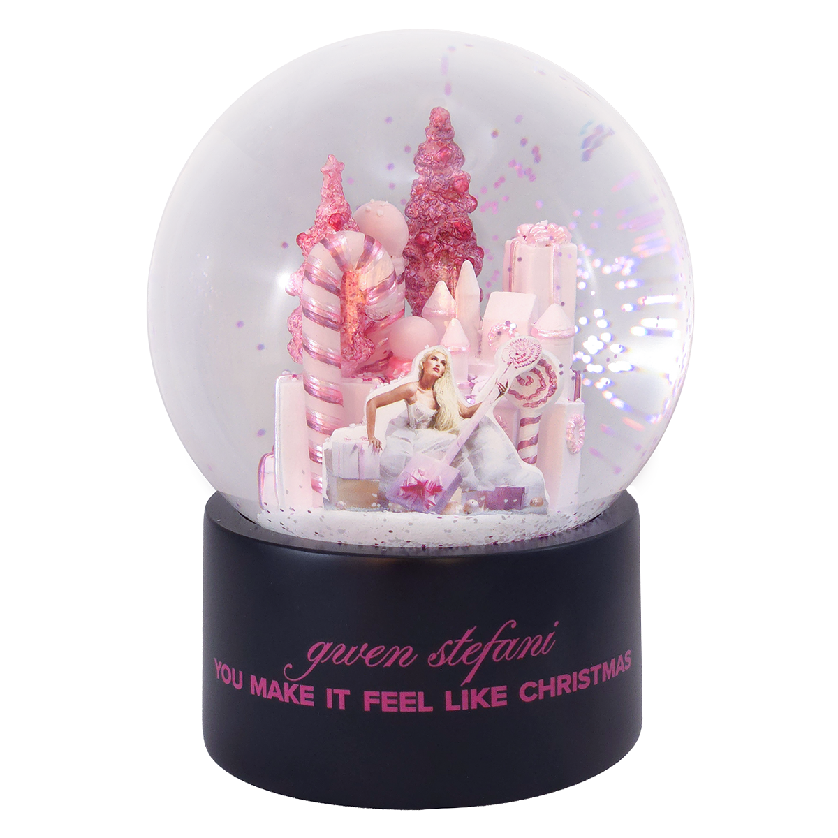 You Make It Feel Like Christmas Snow Globe