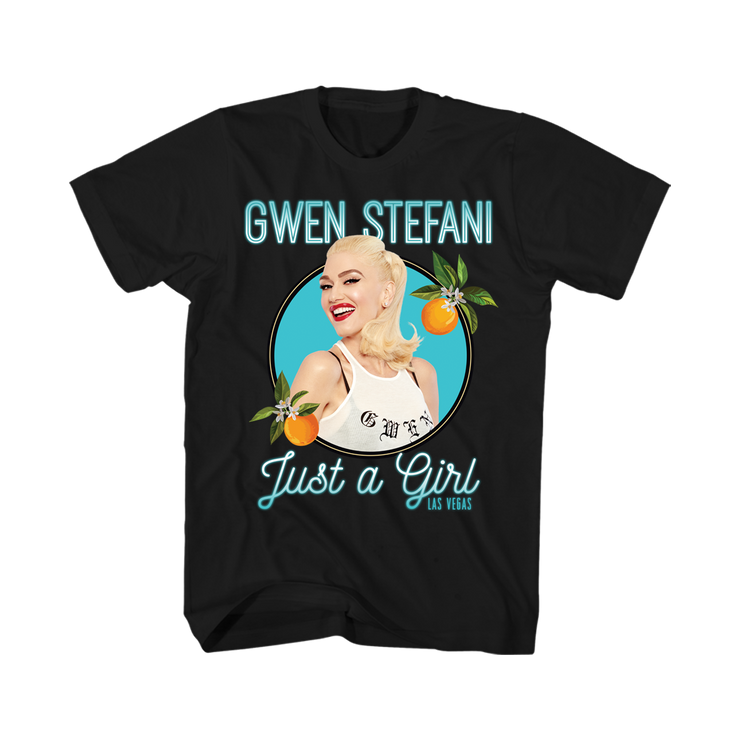 Orange Photo Tee - Gwen Stefani