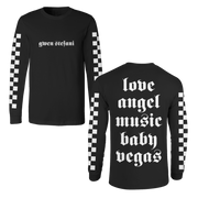 Love Angel Black Long Sleeve Tee - Gwen Stefani