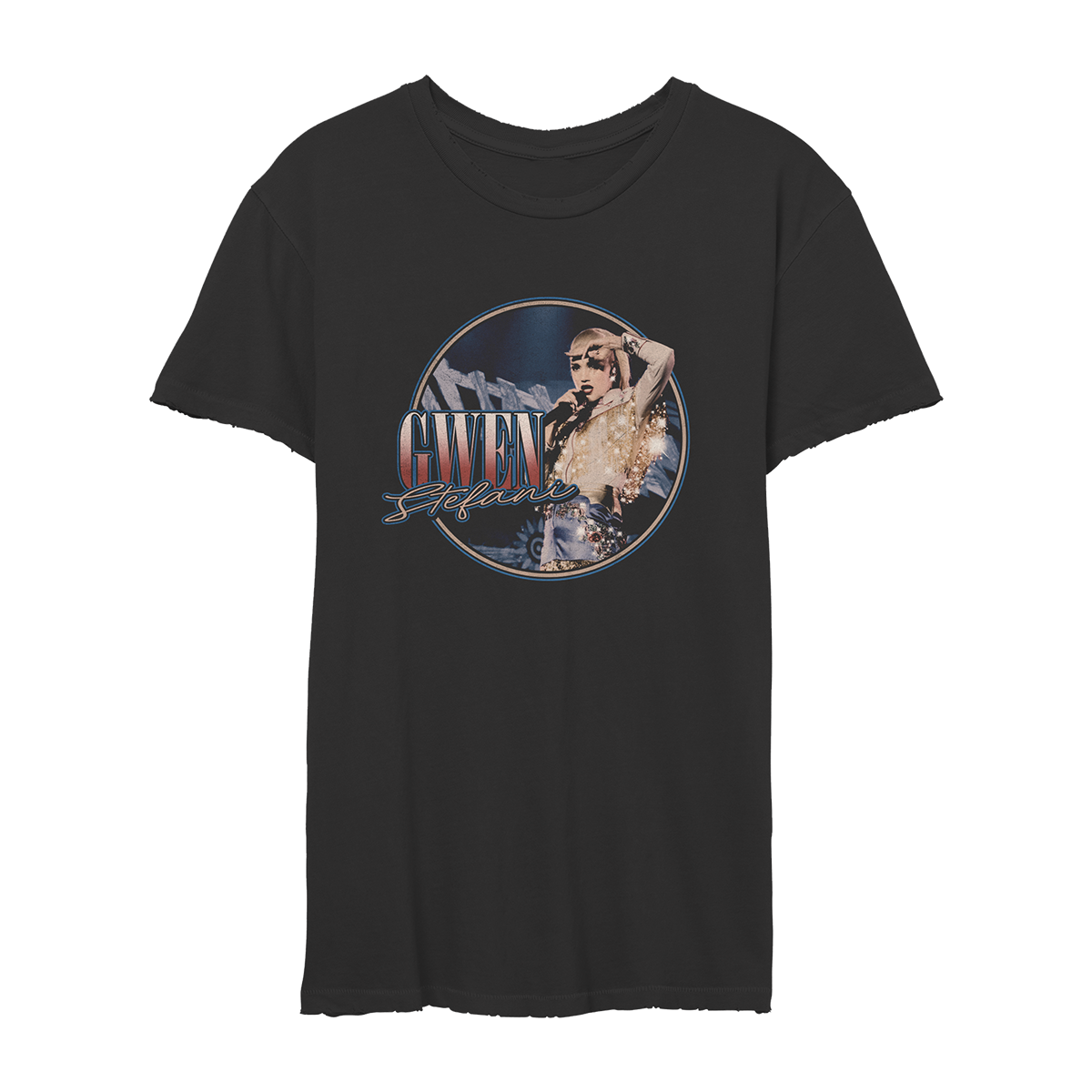 Salute Tee - Vintage Black - Gwen Stefani