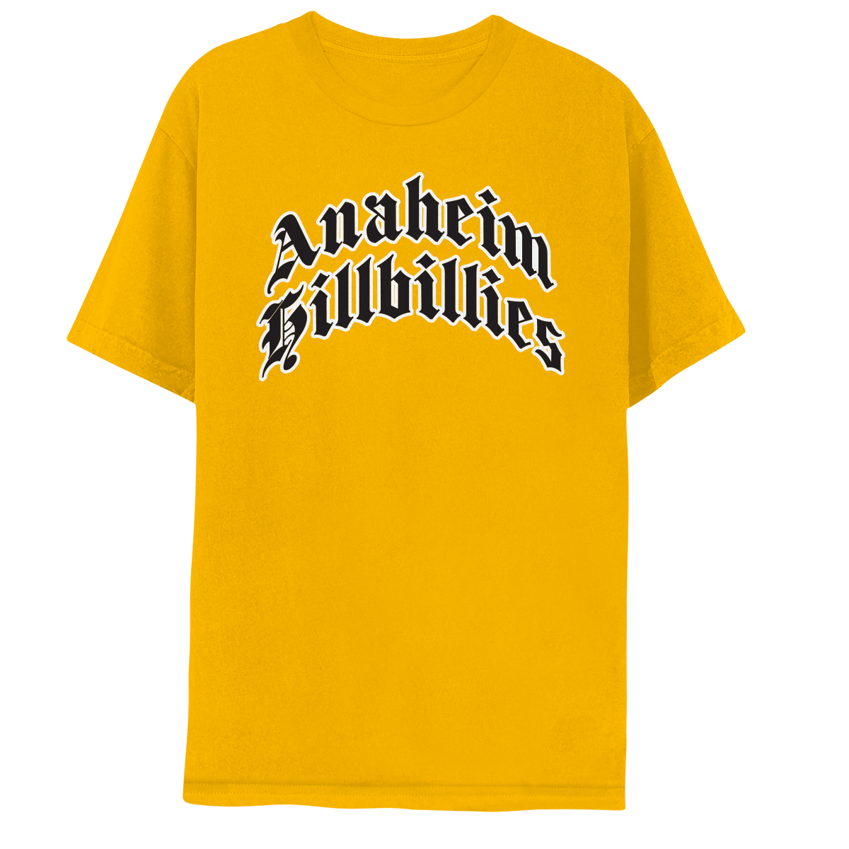 Anaheim Hillbillies Yellow T-Shirt